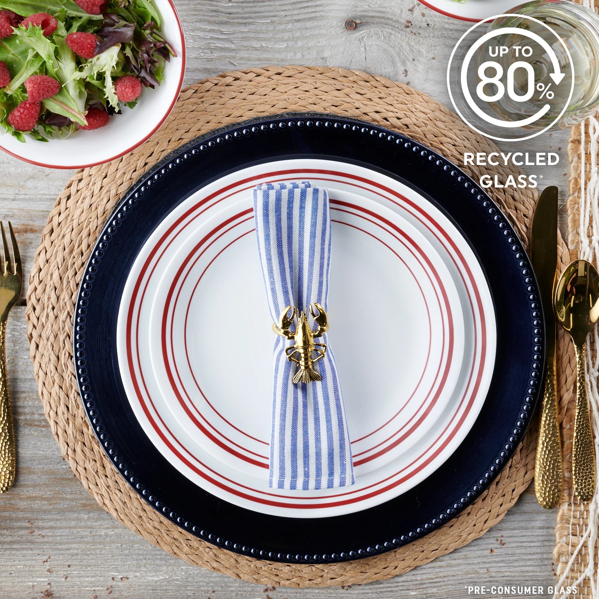 Corelle® Logan 18-pc Dinnerware Set, Service for 6 image 3