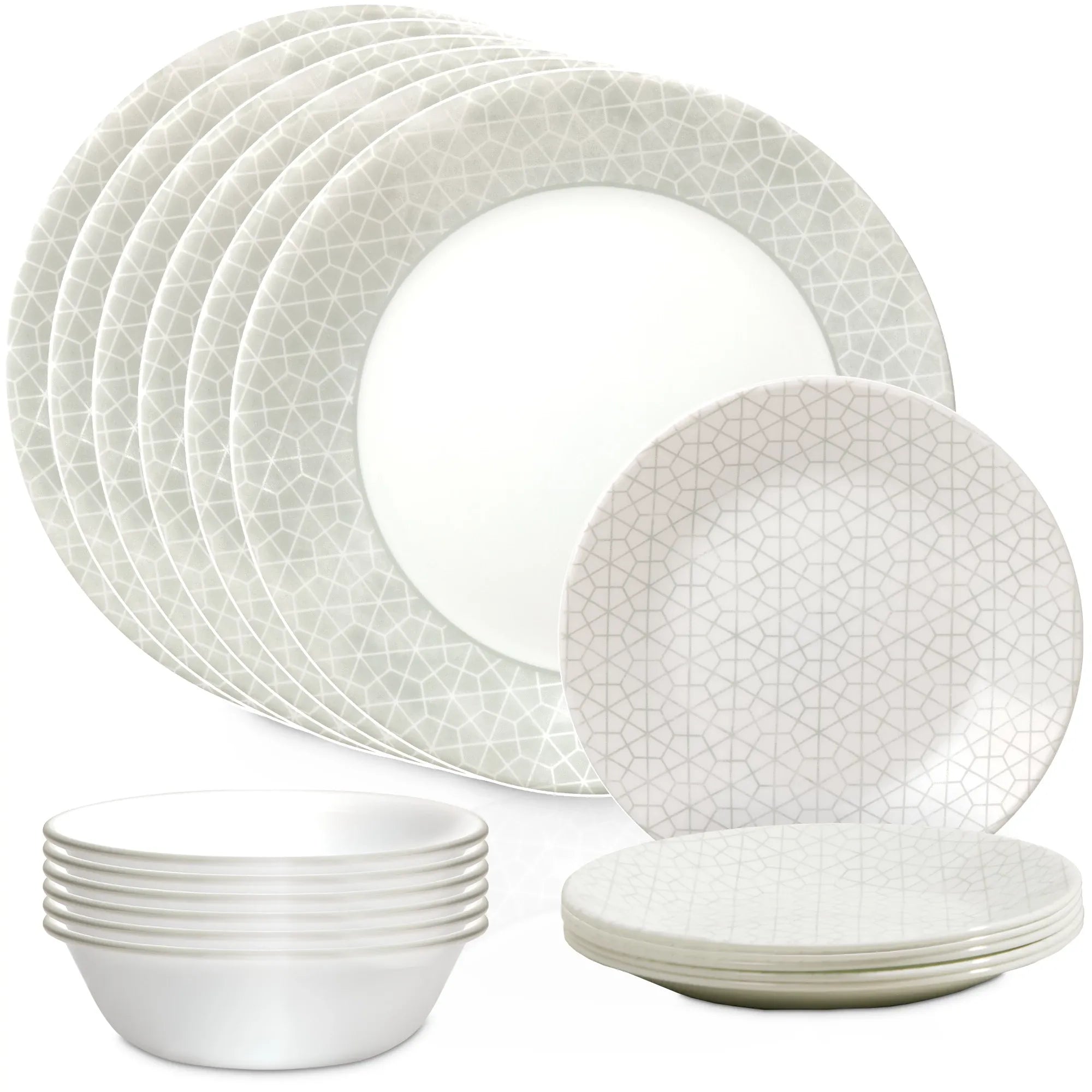 Corelle® Knox 18-piece Dinnerware Set, Service for 6 image 0