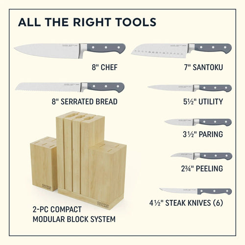 Chicago Cutlery® Halsted 14-piece Modular Block Set image 1