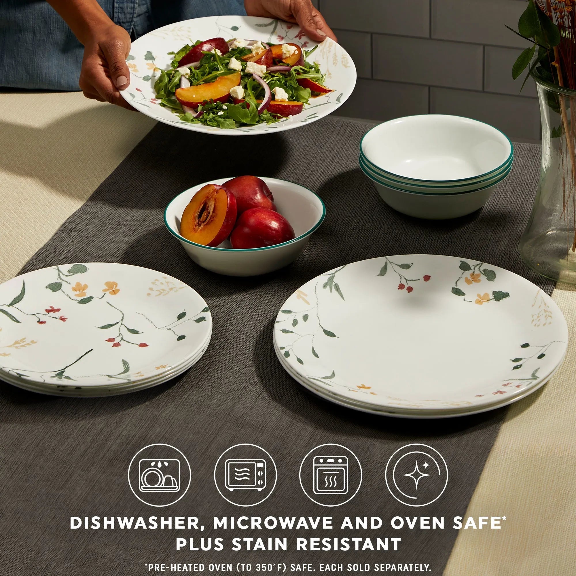 Corelle® Wildflower Scatter 10.25 Dinner Plate image 6