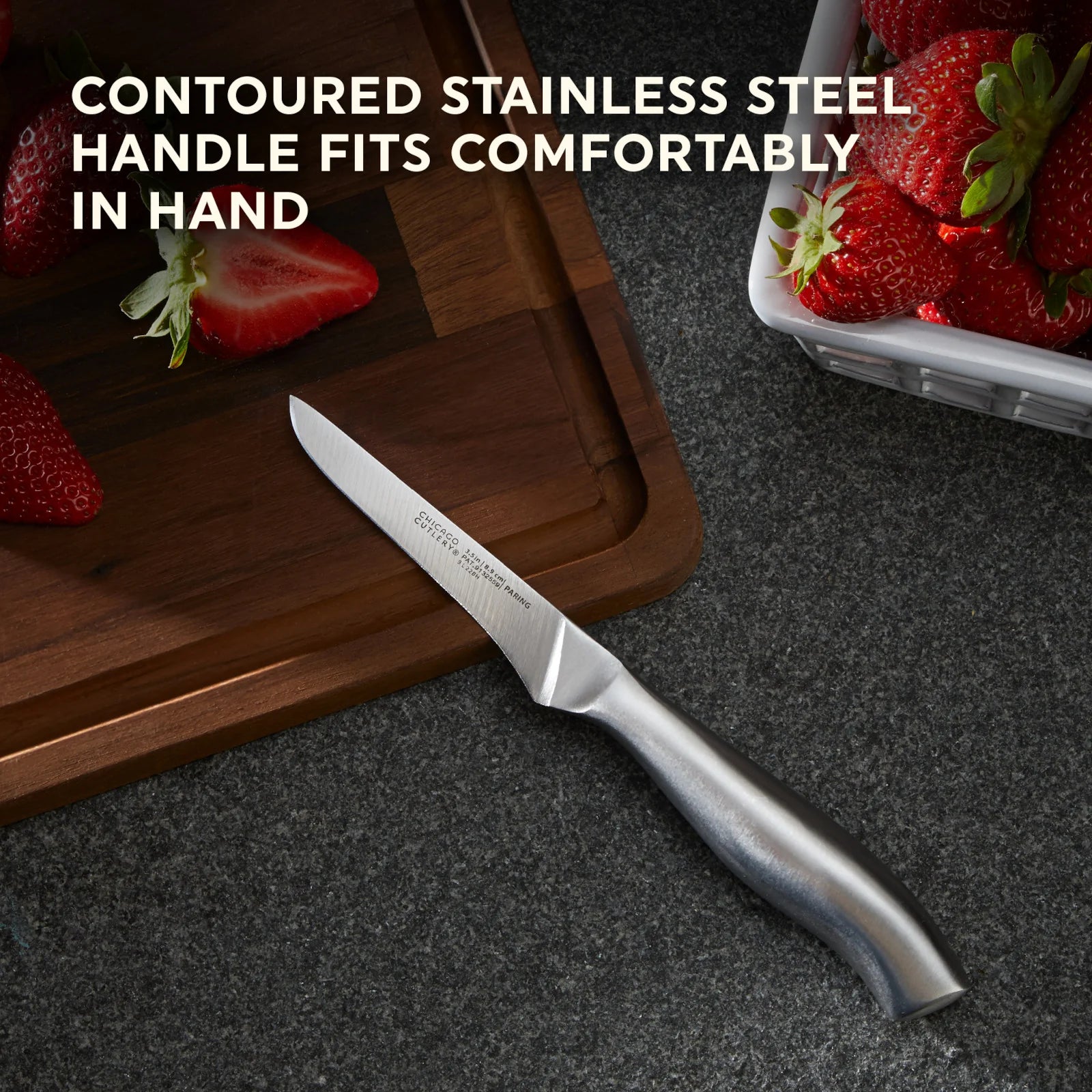 Chicago Cutlery® Insignia Steel™ Guided Grip 2-piece Knife Set image 3