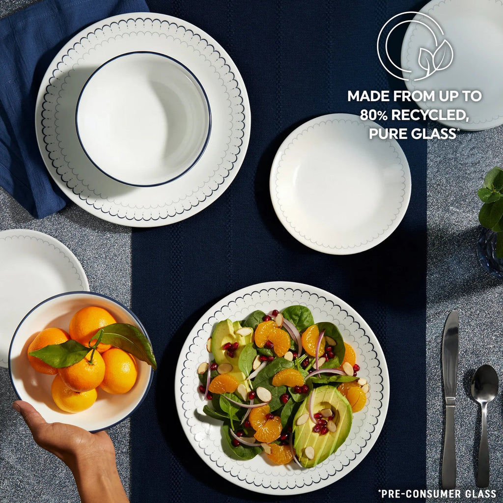 Corelle® Caspian Lace 66-piece Dinnerware Set, Service for 12 image 3