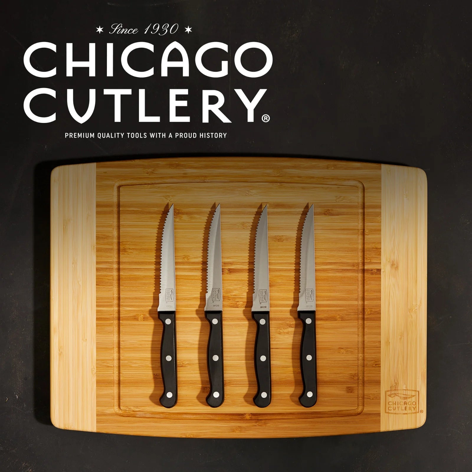 Chicago Cutlery® Essentials™ 4-piece Steak Knife Set image 1