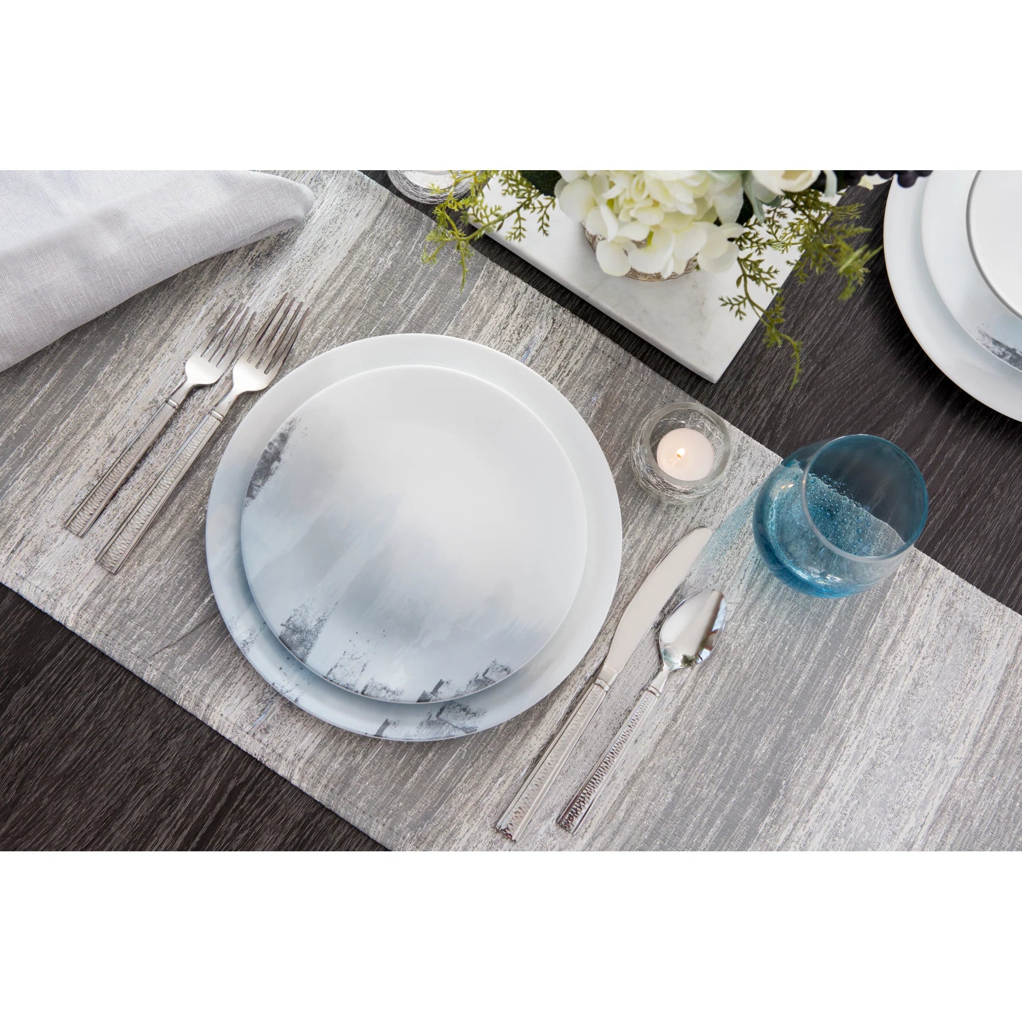 Corelle® Tranquil Reflections 12-piece Dinnerware Set, Service for 4 image 1