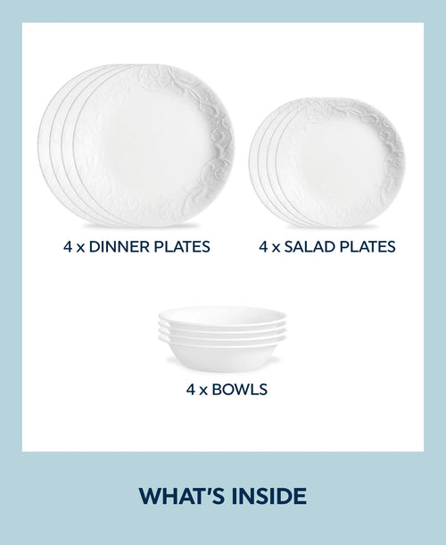 Corelle® Bella Faenza 12-piece Dinnerware Set, Service for 4 image 1