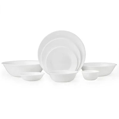 Corelle® Winter Frost White 50-piece Dinnerware Set, Service for 8, EXCLUSIVE image 0