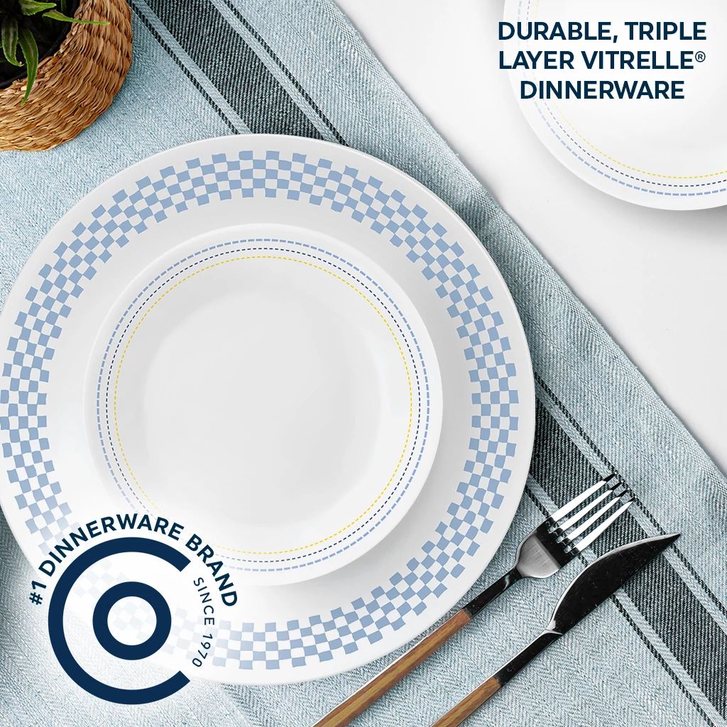 Corelle® Amelia 12-piece Dinnerware Set, Service for 4 image 2