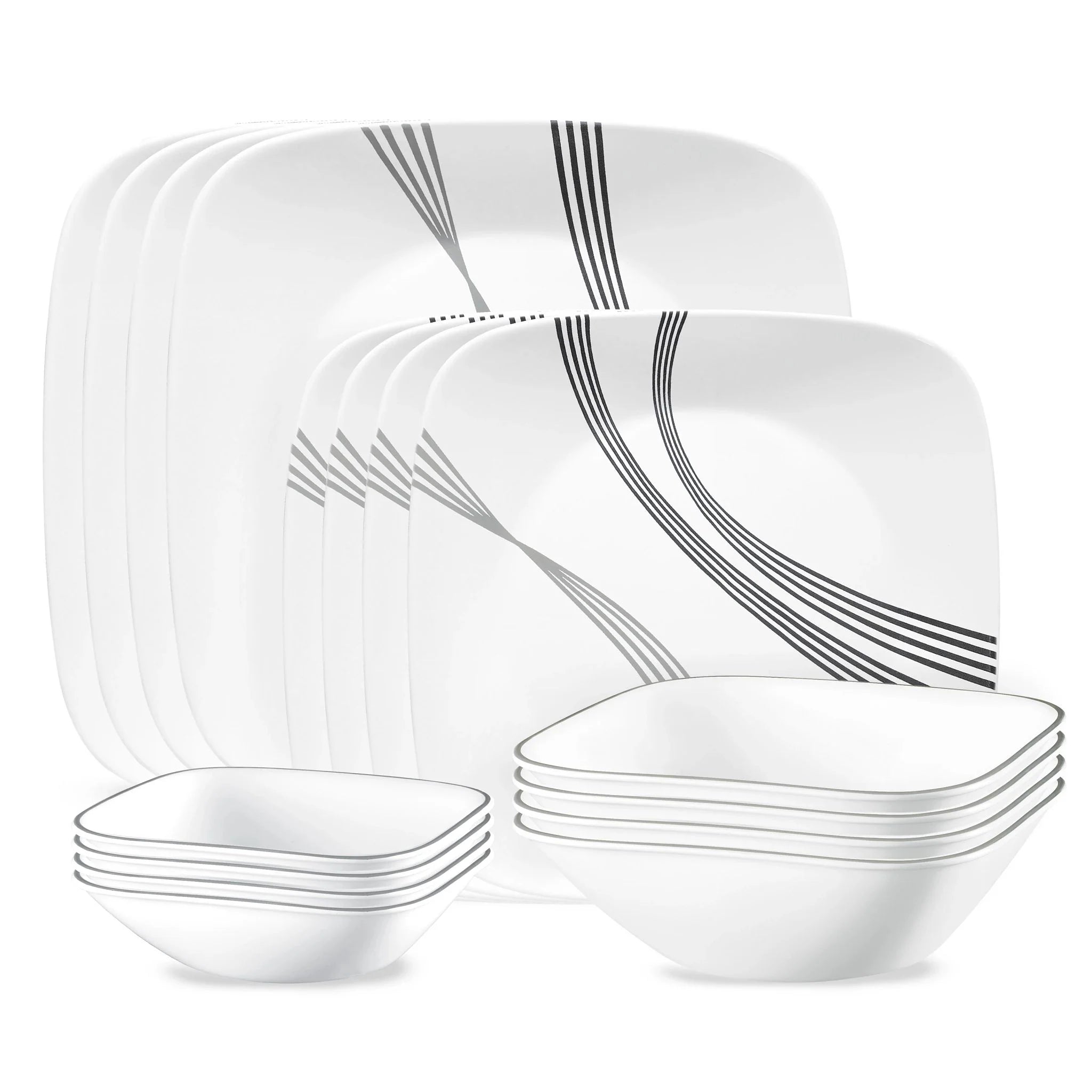 Corelle® Urban Arc 16-piece Dinnerware Set, Service for 4 image 0