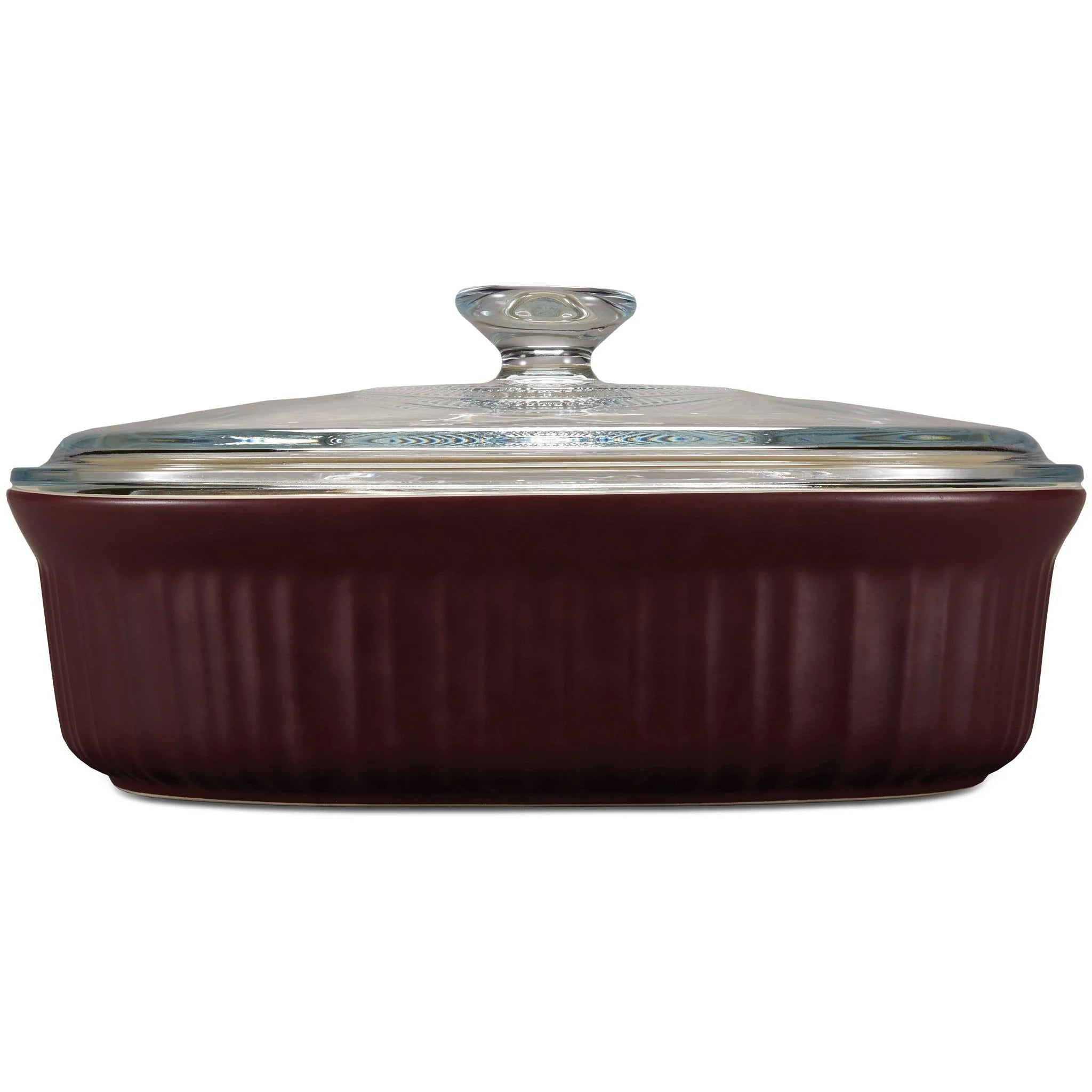 CorningWare® French Colors 2.5-quart Oval Baking Dish, Cabernet image 0