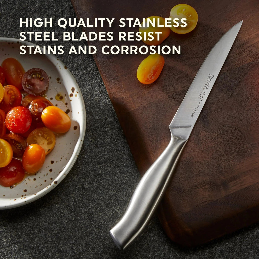 Chicago Cutlery® Insignia Steel™ 4-piece Steak Knife Set image 3