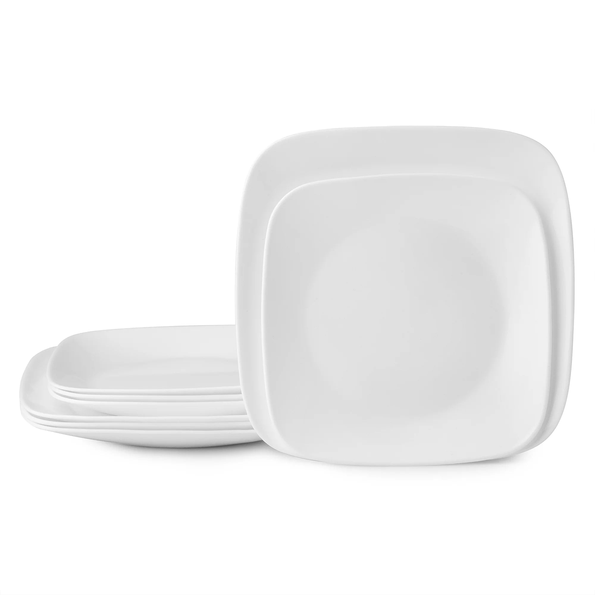 Corelle® Boutique Vivid White 8-piece Dinnerware Set, Service for 4 image 0