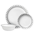 Corelle® City Block 18-piece Mugless Dinnerware Set, Service for 6 image 0