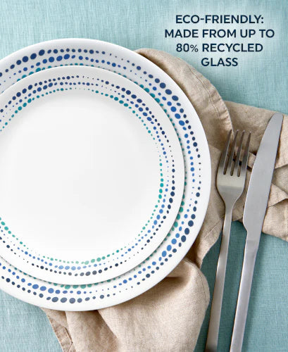 Corelle® Ocean Blues 12-piece Dinnerware Set, Service for 4 image 1