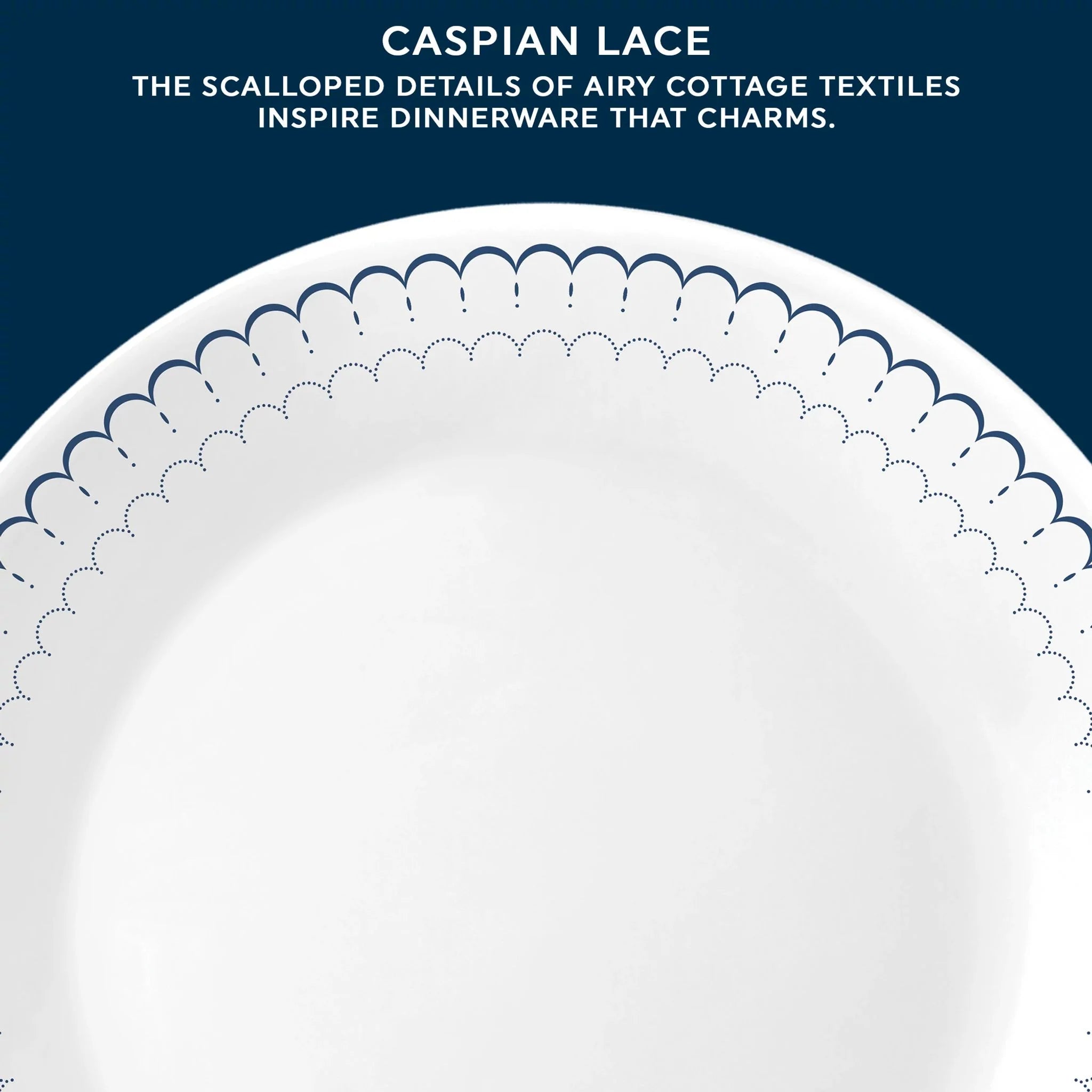 Corelle® Caspian Lace 18-piece Dinnerware Set, Service for 6 image 5