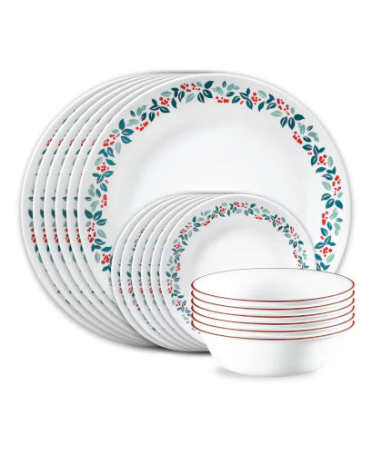 Corelle® Winter Berries 18-pc Dinnerware Set, Service for 6 image 0