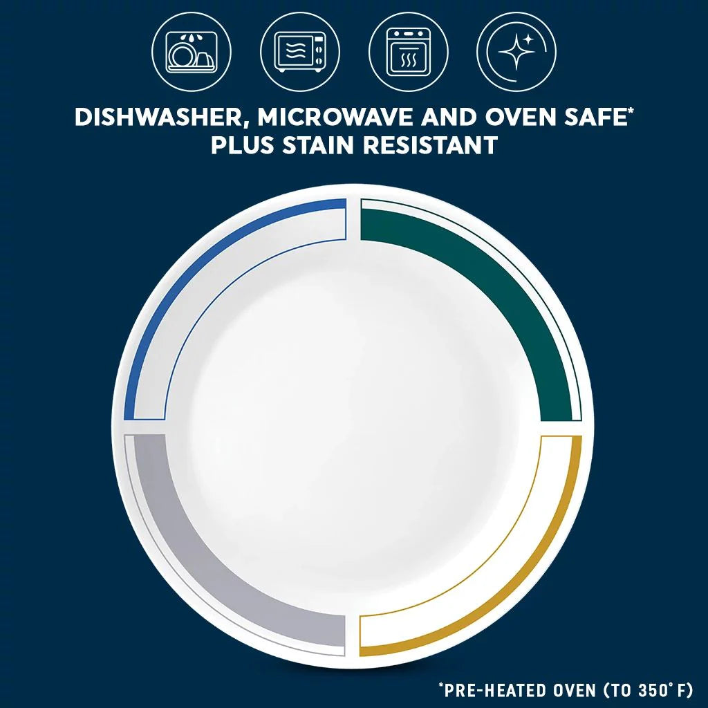 Corelle® Color Block 10.25 Dinner Plate image 2