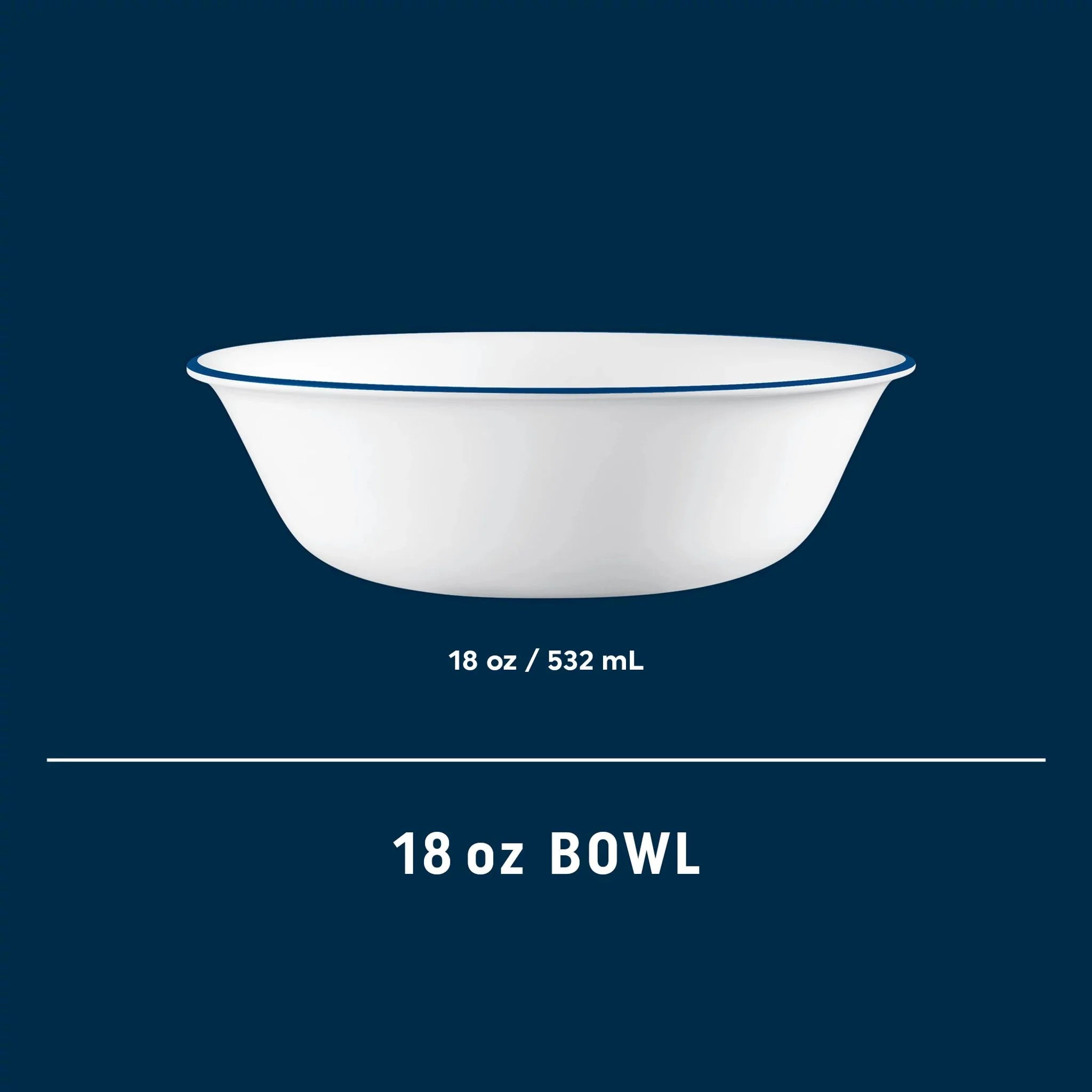 Corelle® Caspian Lace 18-ounce Cereal Bowl image 5