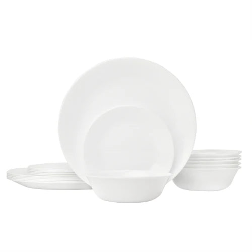 Corelle® Winter Frost White 18-piece Dinnerware Set, Service for 6 image 0