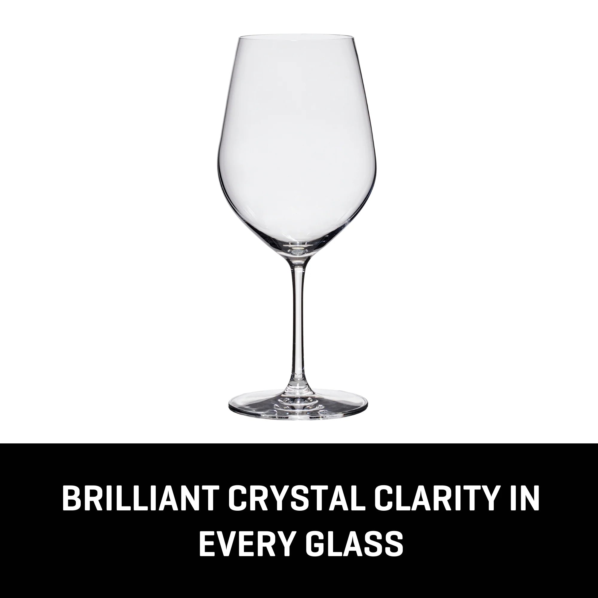 Lucaris Tokyo Temptation Bordeaux Glasses (4-Pieces), 21-ounce, Dishwasher Safe, Lead-free Crystalline image 3