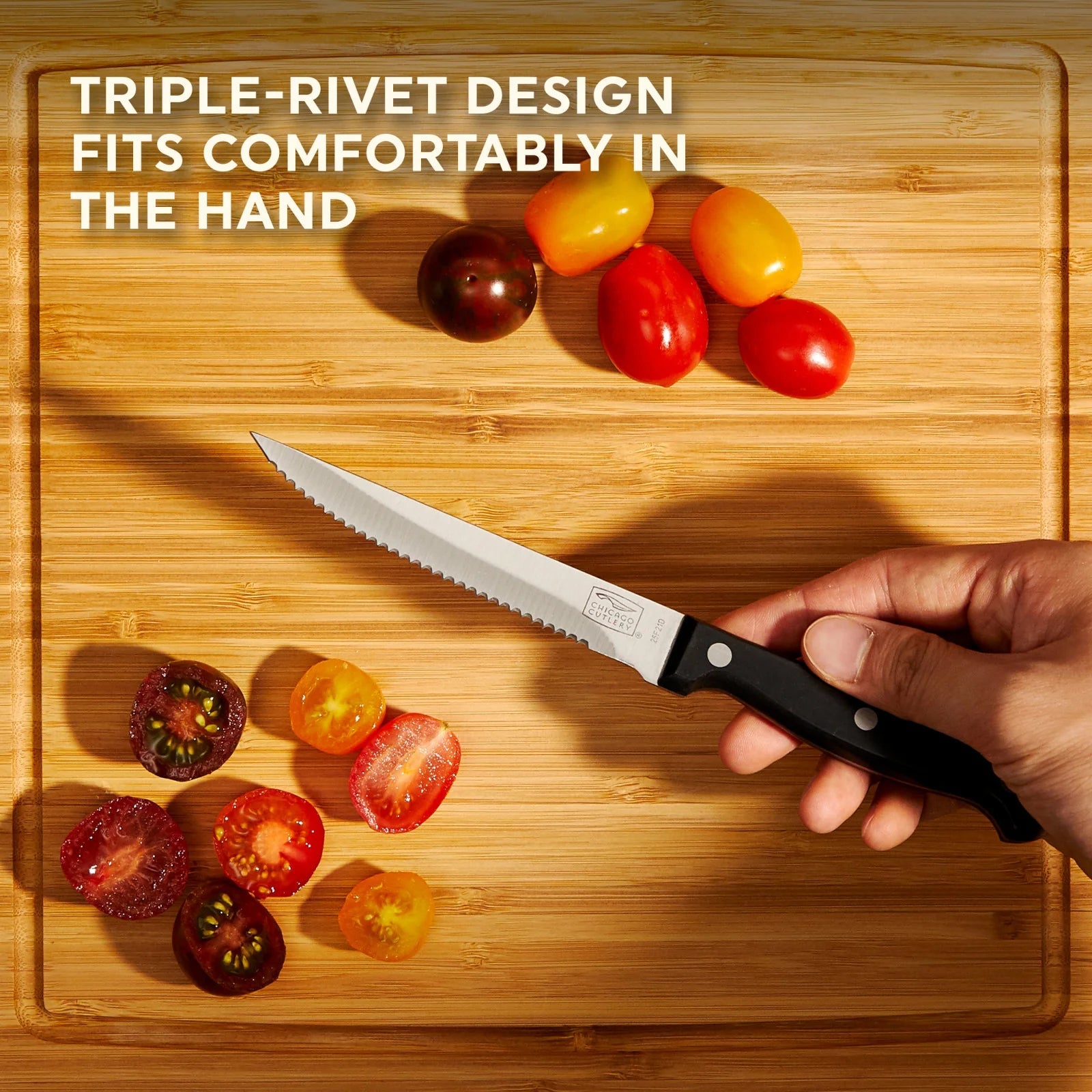Chicago Cutlery® Essentials™ 4-piece Steak Knife Set image 2