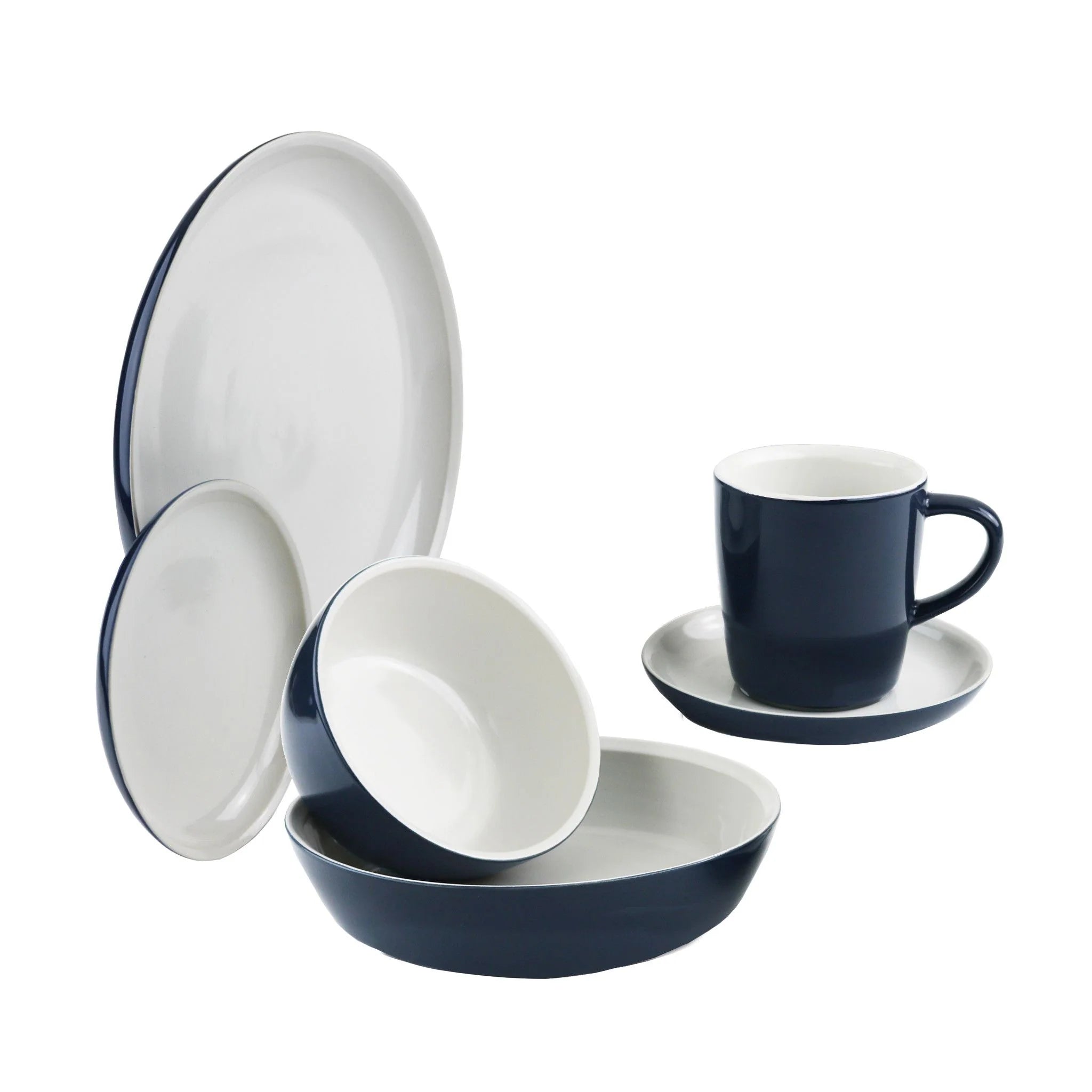CorningWare® 6-piece Midnight Blue Dinnerware Set , Service for 1 image 0
