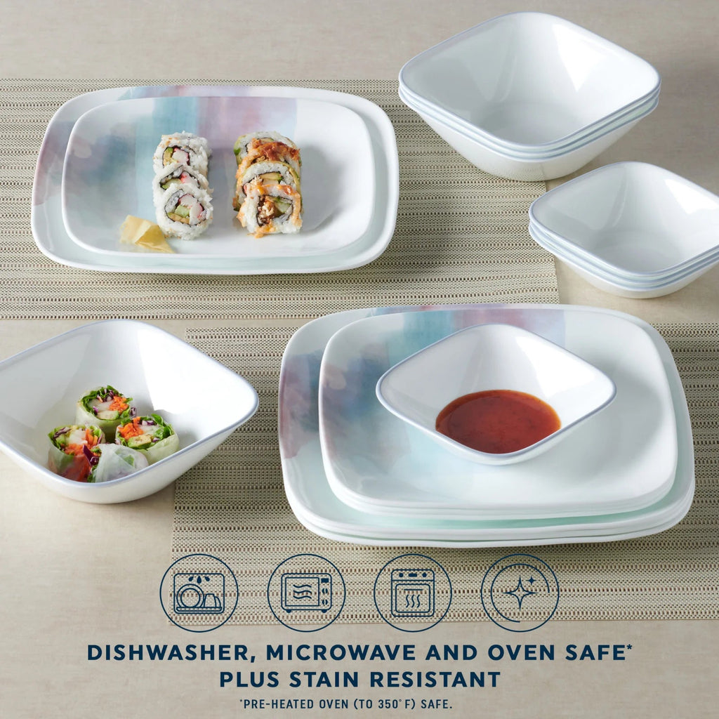Corelle® Aquarello 16-piece Dinnerware Set, Service for 4 image 4