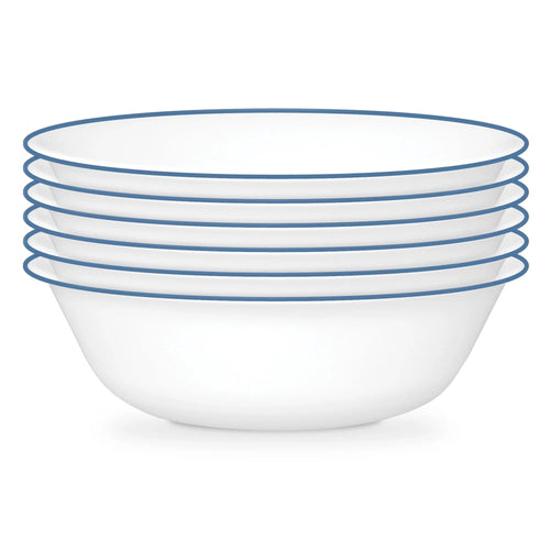 Corelle® Botanical Stripes 18-ounce Cereal Bowls, 6-pack image 0