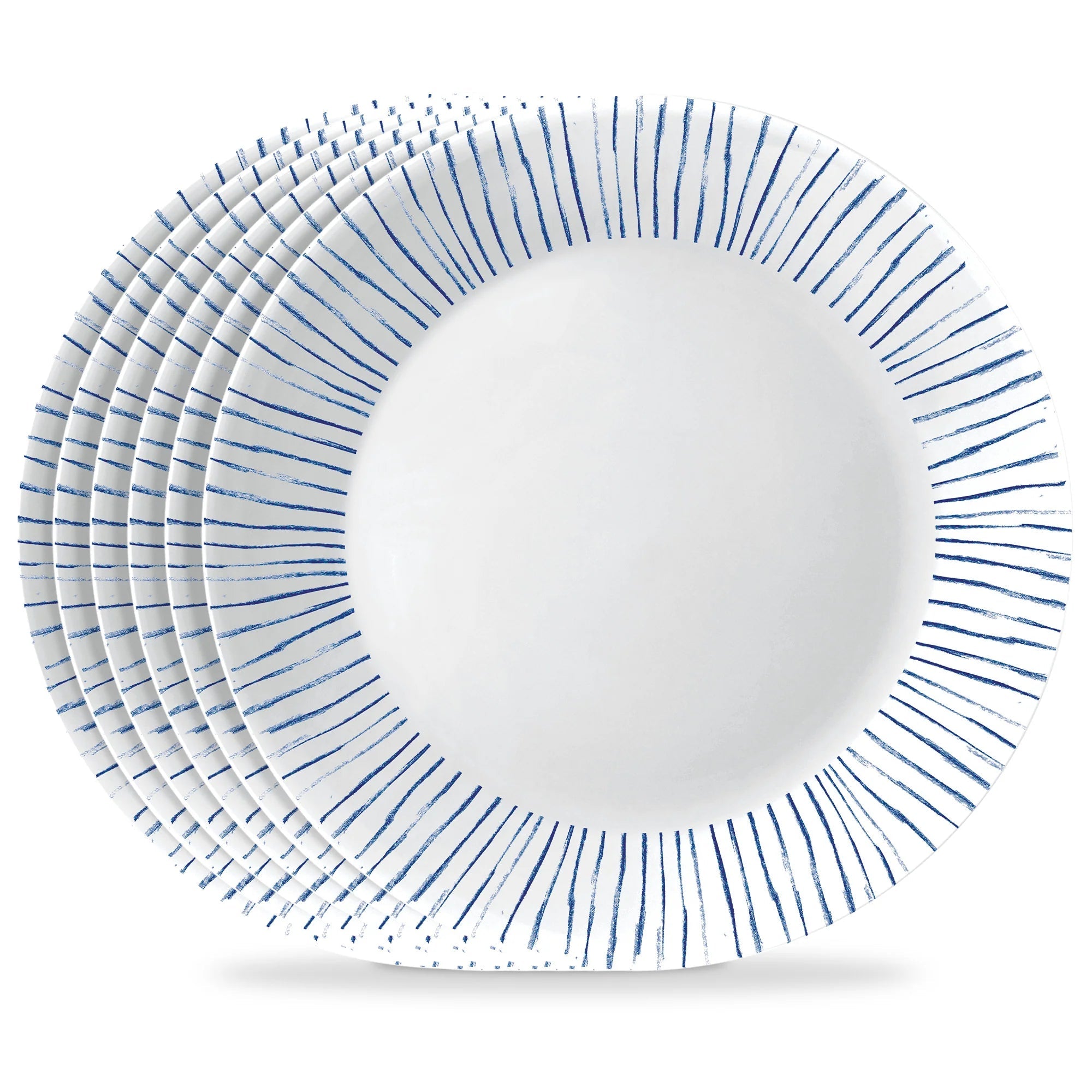 Corelle® Botanical Stripes 10.25 Dinner Plate, 6 pack image 0